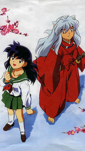 Kagome Higurashi, Anime nostalgia, Exciting adventures, Memorable characters HD phone wallpaper