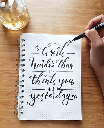 Words, Inscription, Notepad, Notebook, Calligraphy HD phone wallpaper
