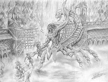 Scorpion man, scorpion, man, danger, creature, insect HD wallpaper