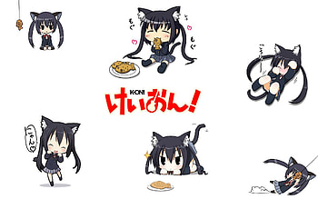 Mio Akiyama Neko, akiyama, neko, anime, mio, k-on HD wallpaper