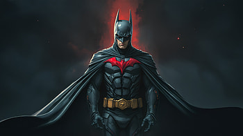 Batman Aesthetic, batman, superheroes, artwork, art, digital-art, ai, deviantart HD wallpaper