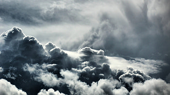 glorious clouds from above, clouds, above, formation, dark HD wallpaper
