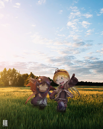 riko & reg, made in abyss HD phone wallpaper
