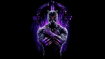 The Legend Black Panther, black-panther, superheroes, artwork, art, digital-art, ai HD wallpaper