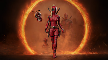 Lady Deadpool Highness, deadpool-and-wolverine, deadpool-3, superheroes, artwork, digital-art, lady-deadpool, deadpool-corps HD wallpaper