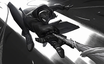 Spider Noir, spiderman, superheroes, artwork, digital-art, art, artstation HD wallpaper