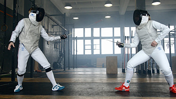 Fencing studio, Fencing video footage, Fencing demonstration, Fencing technique HD wallpaper