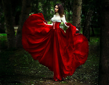 Beauty, fashion, lady, model HD wallpaper