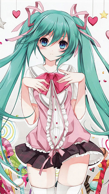 Hatsune Miku, , John Mercado's upload HD phone wallpaper