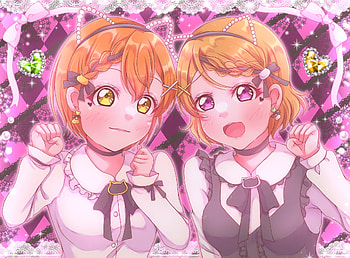 Rin Hoshizora & Hanayo Koizumi, Hanayo Koizumi, Rin Hoshizora, Anime, Love Live! HD wallpaper