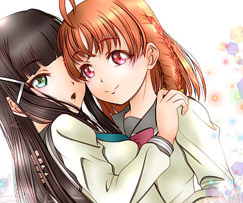Dia Kurosawa & Chika Takami, Chika Takami, Dia Kurosawa, Anime, Love Live! Sunshine!! HD wallpaper