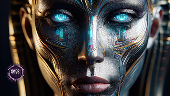 Rove Monteux: Cybernetic Reimagining of an Ancient Egyptian Icon, science, Egypt, egyptian, Sci Fi, portrait HD wallpaper