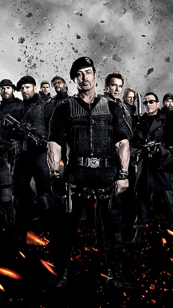 The Expendables 2 (2022) movie HD phone wallpaper