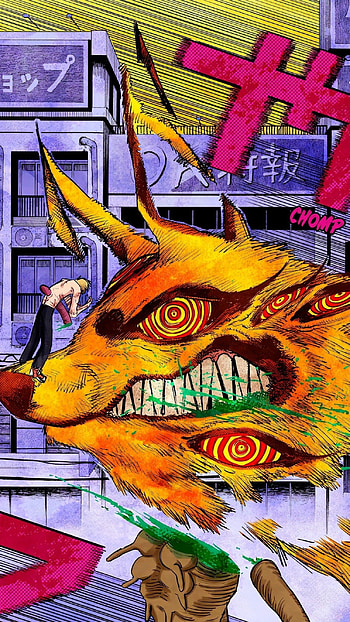 Anime Chainsaw Man Dynamic, Anime, Chainsaw Man HD phone wallpaper