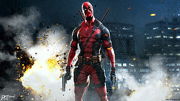 Deadpool , deadpool, superheroes, artwork, digital-art, deviantart HD wallpaper