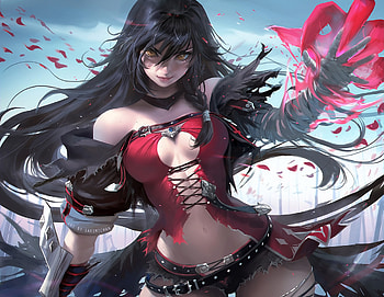 Velvet Crowe, velvet-crowe, artist, digital-art, deviantart, anime-girl HD wallpaper