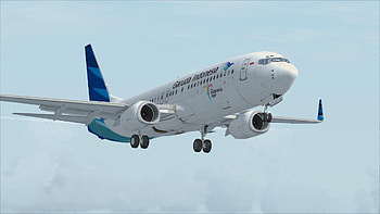 Garuda Indonesia, Garuda indonesia boeing, For fsx, 737 800 HD wallpaper