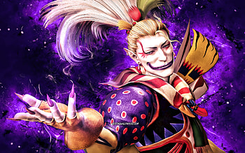 Kefka Palazzo, , violet neon lights, Final Fantasy, antagonist, Kefka, creative, Kefka Palazzo Final Fantasy HD wallpaper