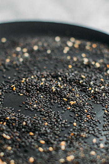 Sesame Seeds, Black sesame cashew milk, Full of plants HD phone wallpaper
