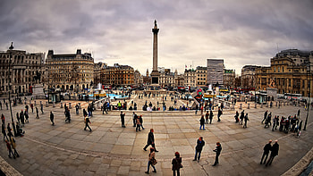 Trafalgar Square, Public space, Cultural events, City charm HD wallpaper