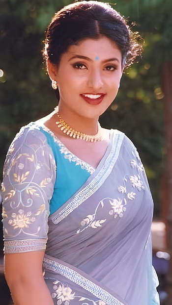 Roja, tamil actress, saree beauty, vintage HD phone wallpaper