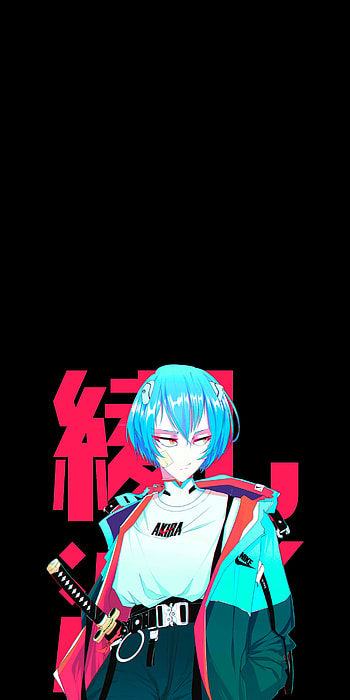 Akira, electric blue, magenta HD phone wallpaper