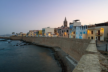 Alghero , Stunning backgrounds, Aesthetic beauty, Captivating landscapes HD wallpaper