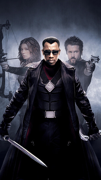 Blade, Dark superhero, Movie , Bold backgrounds HD phone wallpaper