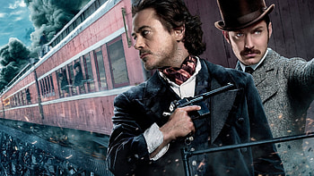 Sherlock Holmes, A Game of Shadows, Mysterious backdrops, Cinematic spectacle HD wallpaper