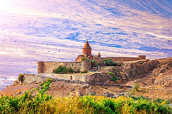 Khor Virap Monastery, Armenia HD wallpaper