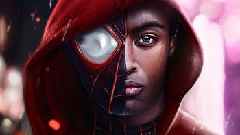 Spider Man Miles Morales , spiderman, , superheroes, artwork, artist, digital-art, deviantart HD wallpaper