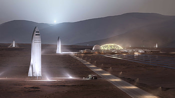 SpaceX, Spaceship , iMac 27 inch, Space travel HD wallpaper