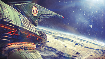 Planet Express, Spaceship HD wallpaper