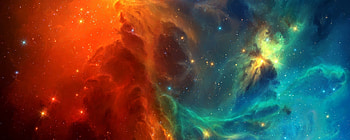 Landscape, Universe, Stars HD wallpaper