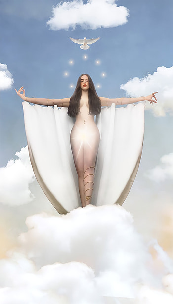 El mal querer, cloud, sky, malamente, laflamenca, larosalia, motomami, rosalia, elmalquerer HD phone wallpaper