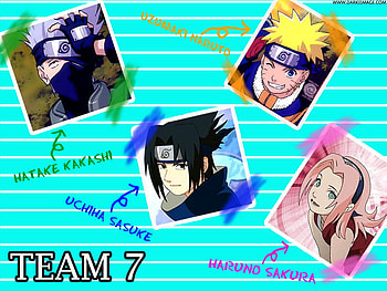 Team 7, girl, anime, , boys HD wallpaper