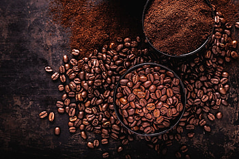 Coffee Beans, Coffee, cocoa, beans, powder HD wallpaper
