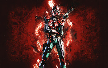 Fortnite Combat Elite The Imagined Skin, Fortnite, main characters, red stone background, Combat Elite The Imagined, Fortnite skins, Combat Elite The Imagined Skin, Combat Elite The Imagined Fortnite, Fortnite characters HD wallpaper