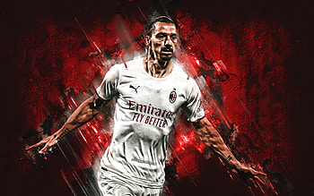 Zlatan Ibrahimović, swedish, soccer, acmilan, ibra, ibrahimovic, football, milan HD wallpaper