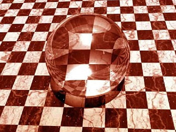 Crystal Ball On Checkerboard, sphere, checked, globe HD wallpaper
