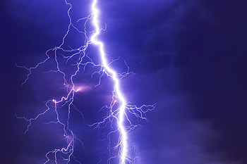 Nature, Sky, Lightning, Overcast, Mainly Cloudy, Thunderstorm, Storm HD wallpaper