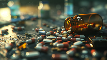 High-Definition Pharmaceutical - Medicine Pills Spill, medicine, pills HD wallpaper