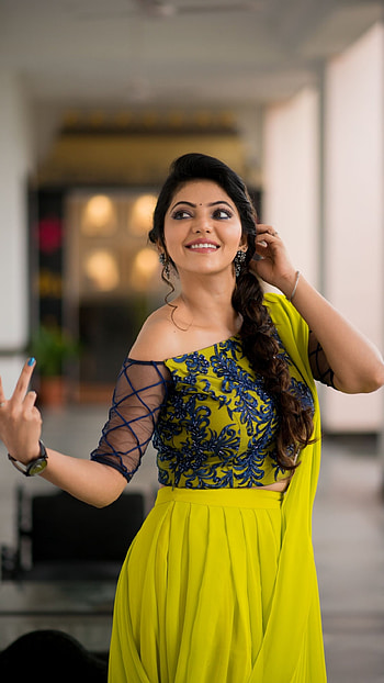 Athulya Ravi, South Actress Athulya HD phone wallpaper