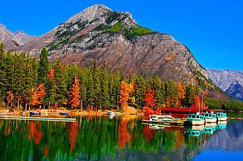 beautiful lake, berg, landscape, mountain, lake HD wallpaper