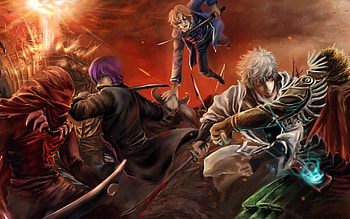 Gintoki Sakata, Silver-haired samurai, Comedic protagonist, Anime HD wallpaper