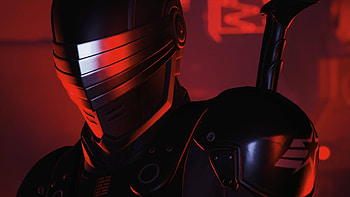Joes Fortnite collaboration, Snake Eyes skin, Battle royale HD wallpaper