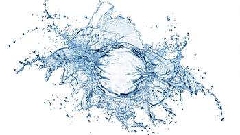 Preview water, splash, abstract, white background HD wallpaper