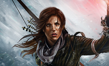 Tomb Raider Lara Croft Art, tomb-raider, games, xbox-games, ps4 HD wallpaper
