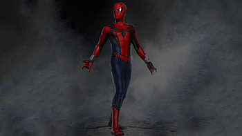 Spiderman Suit Artwork, spiderman, artwork, artist, digital-art, artstation HD wallpaper
