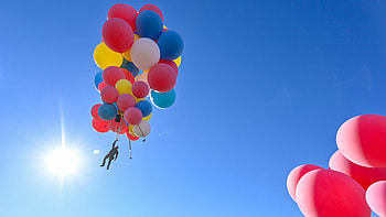 David Blaine, Cluster Ballooning HD wallpaper